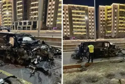 Фото: Алматыдағы жол апатының скриншоты