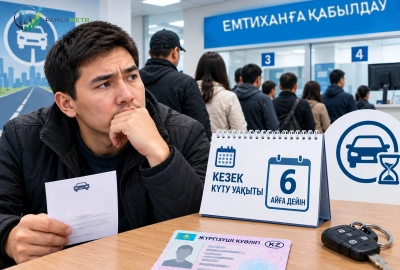 Фото. Қазақстандықтар жүргізуші