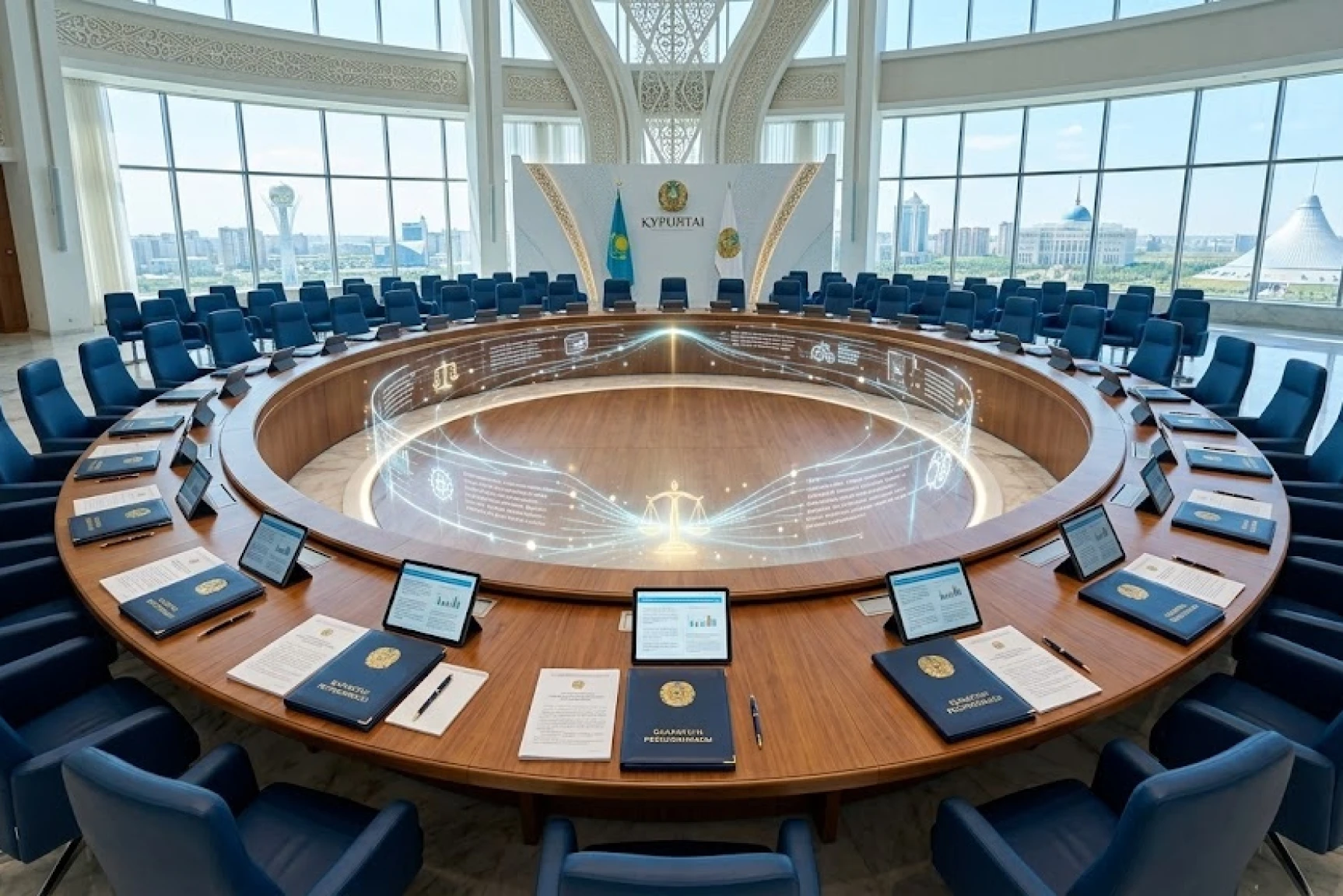 Фото ИИ. Курылтай