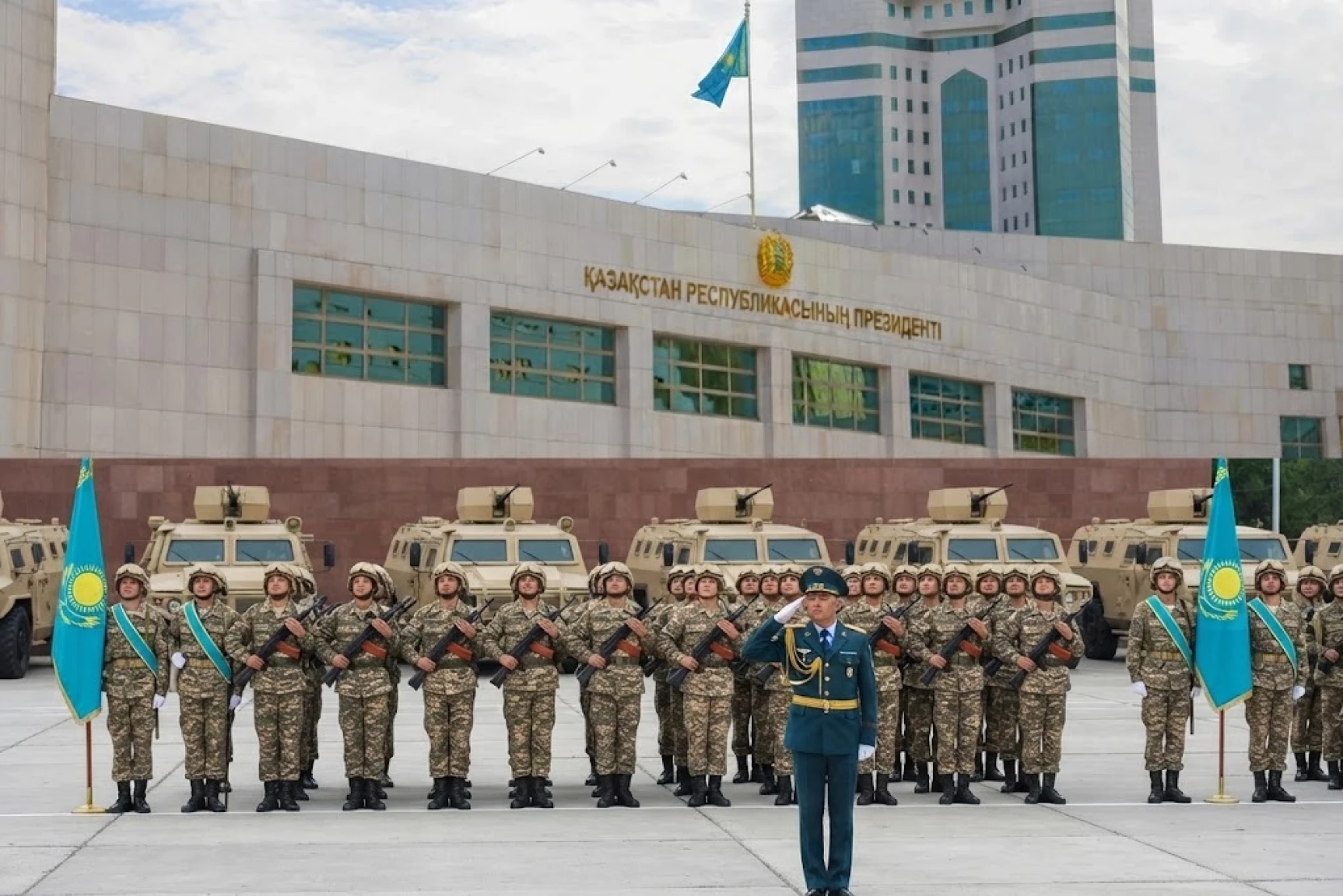 Фото ИИ. Курултай и армия